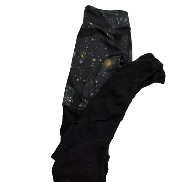 Alo leggings celestial top w stretchy lower part sz XS yoga fitted activewear - Picture 16 of 16